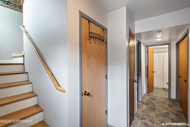 view of stairs