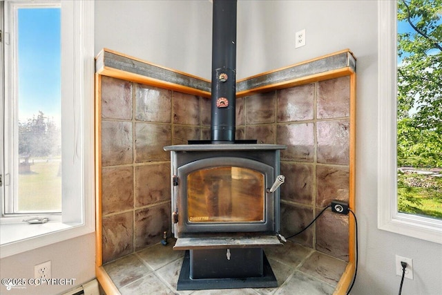 4035 S Tustin Dr, Palmer, AK 99645 - detailed view of a wood stove