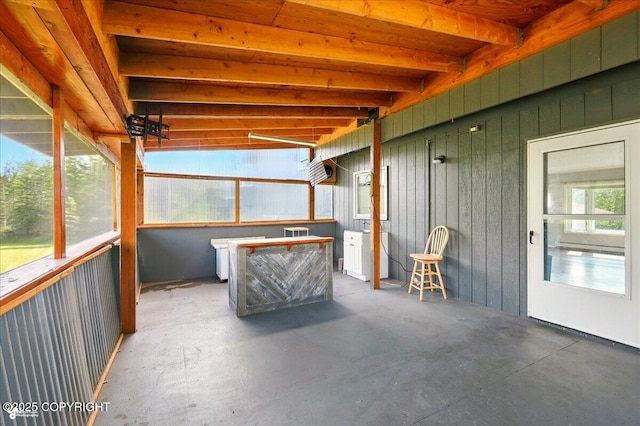 4035 S Tustin Dr, Palmer, AK 99645 - view of unfurnished sunroom