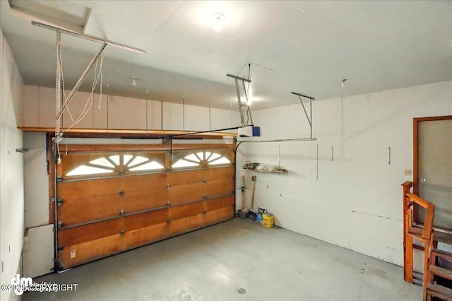 4320 Seeley Cir, Anchorage, AK 99502 - garage with a garage door opener