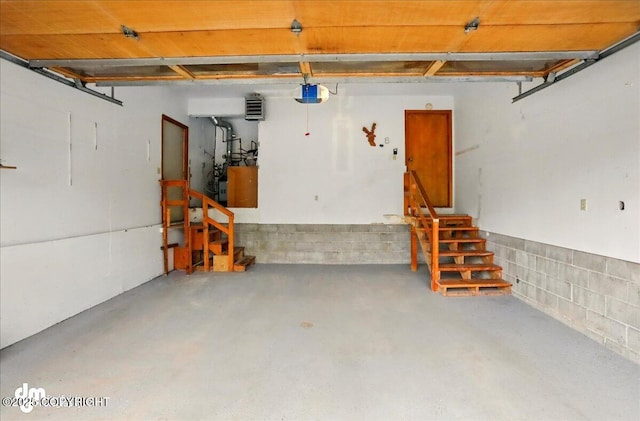 4320 Seeley Cir, Anchorage, AK 99502 - garage featuring a garage door opener