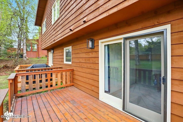 4320 Seeley Cir, Anchorage, AK 99502 - view of deck