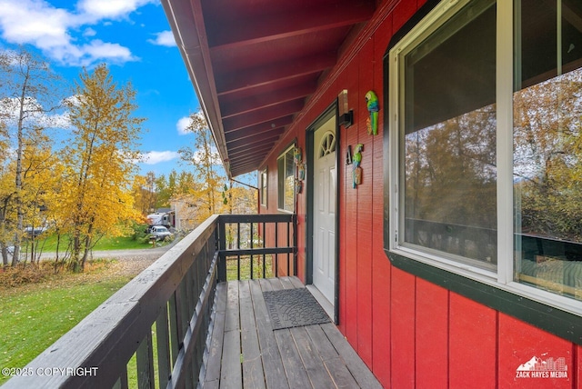 1507 W 47th Ave, Anchorage, AK 99503 - view of wooden terrace