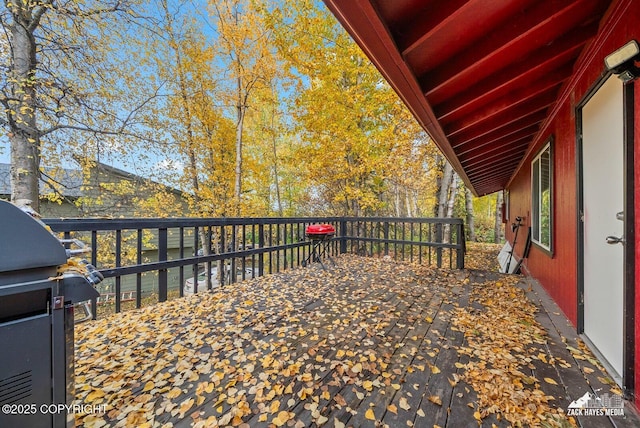 1507 W 47th Ave, Anchorage, AK 99503 - balcony with grilling area