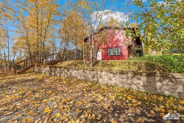 1507 W 47th Ave, Anchorage, AK 99503 - view of home's exterior featuring stairs