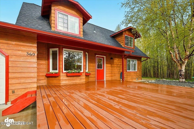 view of deck