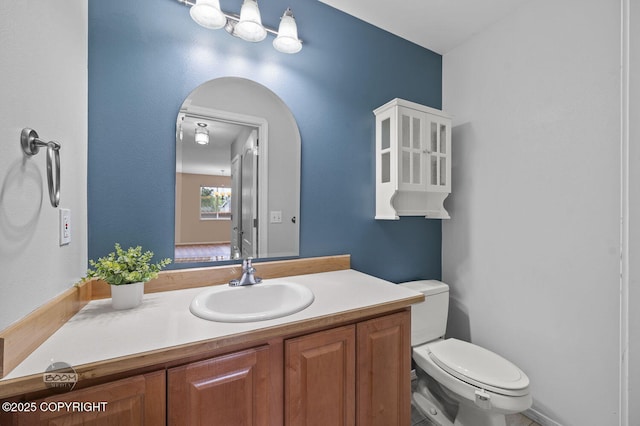 16422 Ondola Cir, Eagle River, AK 99577 - bathroom featuring toilet and vanity