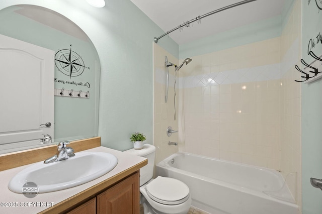 16422 Ondola Cir, Eagle River, AK 99577 - full bath with vanity and bathing tub / shower combination