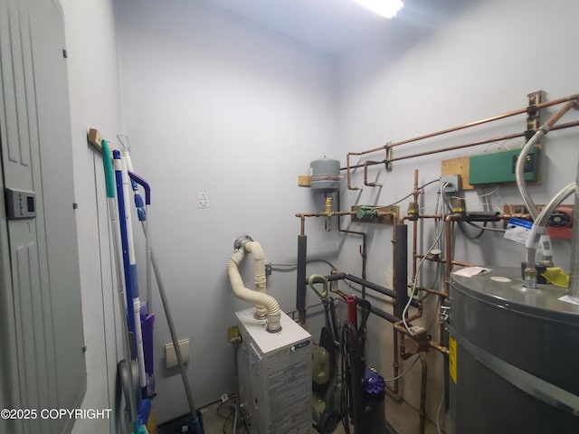 utilities featuring water heater