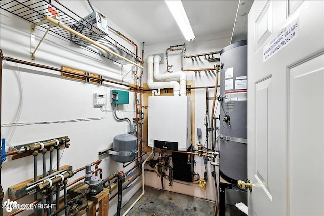 4510 Thomas Ct, Homer, AK 99603 - utility room featuring water heater