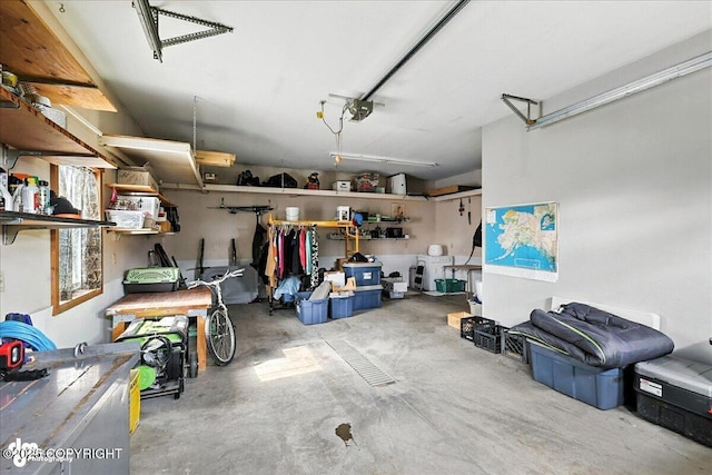 4510 Thomas Ct, Homer, AK 99603 - garage featuring a garage door opener