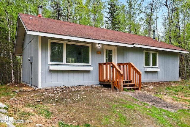 2411 N Friar Tuck Ct, Big Lake, AK 99623 - view of front of house featuring a shingled roof