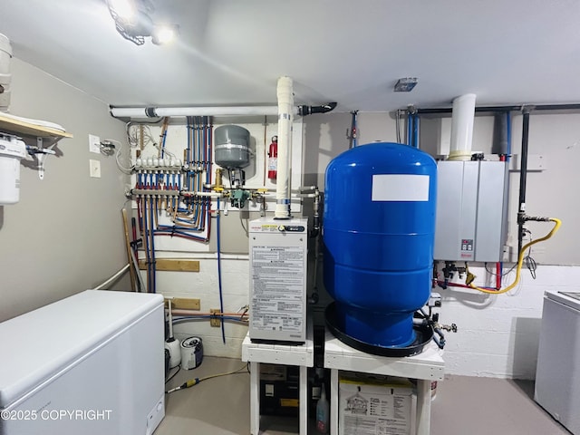 view of utility room