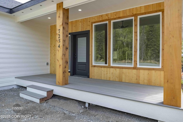 7254 E Riparian Loop, Palmer, AK 99645 - view of entrance to property