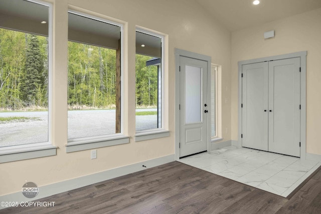 7254 E Riparian Loop, Palmer, AK 99645 - foyer entrance featuring healthy amount of natural light, recessed lighting, and baseboards