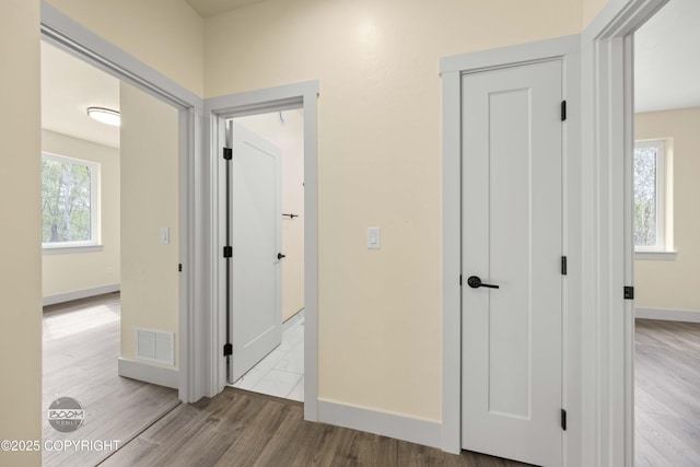 7254 E Riparian Loop, Palmer, AK 99645 - corridor with wood finished floors and baseboards