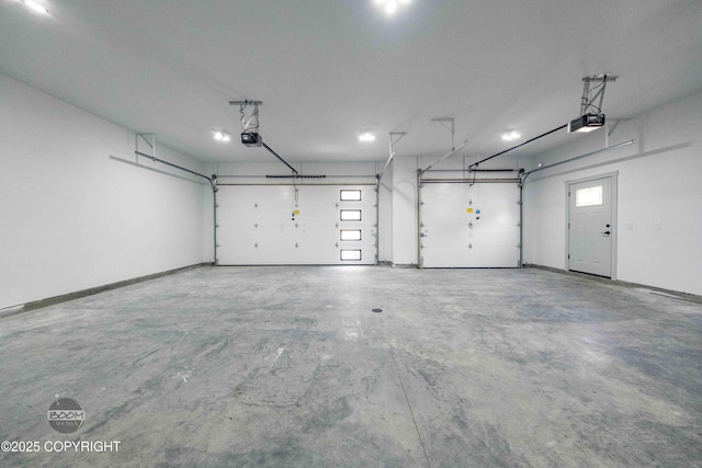 7254 E Riparian Loop, Palmer, AK 99645 - garage featuring a garage door opener