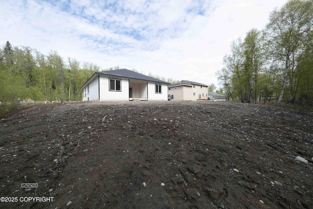 7254 E Riparian Loop, Palmer, AK 99645 - view of front of home
