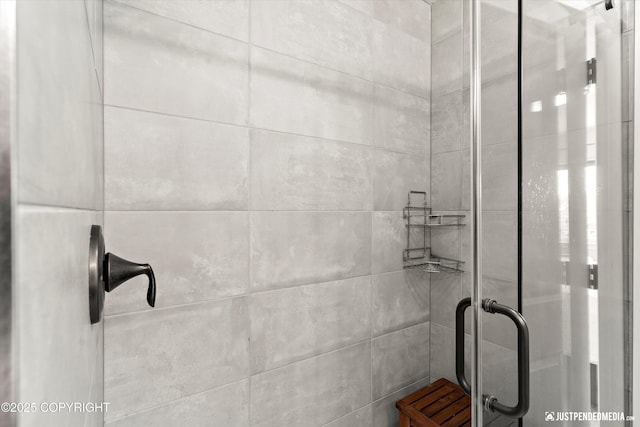 7863 Gate Creek Dr, Anchorage, AK 99502 - bathroom featuring a shower stall