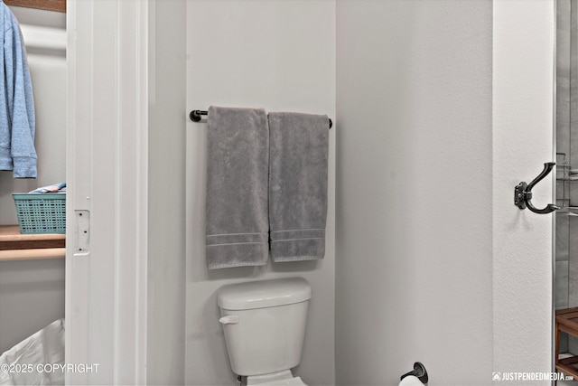 7863 Gate Creek Dr, Anchorage, AK 99502 - bathroom with toilet