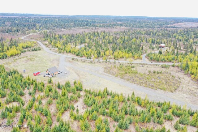 31580 Hannah Rene Rd, Anchor Point, AK 99556 - aerial view of a heavily wooded area