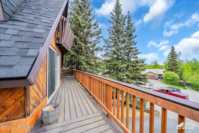 6010 Staedem Dr, Anchorage, AK 99504 - view of wooden deck