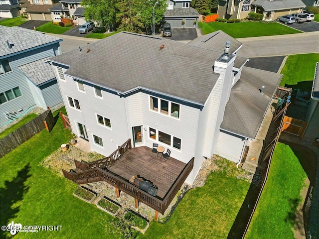3833 Eastwind Dr, Anchorage, AK 99516 - aerial perspective of suburban area