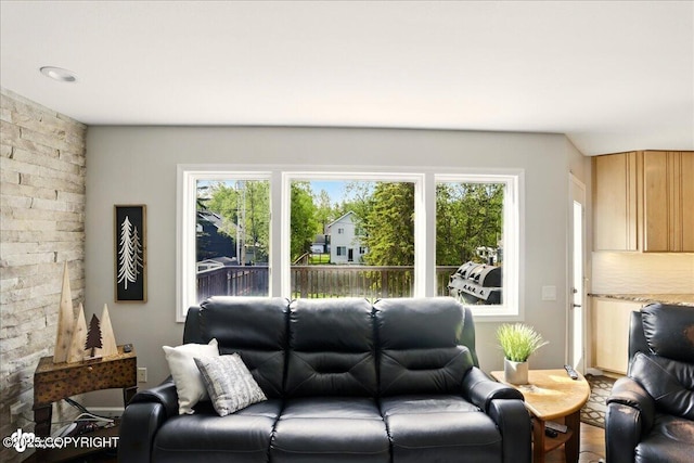 3833 Eastwind Dr, Anchorage, AK 99516 - living area featuring plenty of natural light
