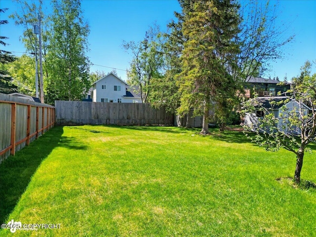 3833 Eastwind Dr, Anchorage, AK 99516 - view of yard