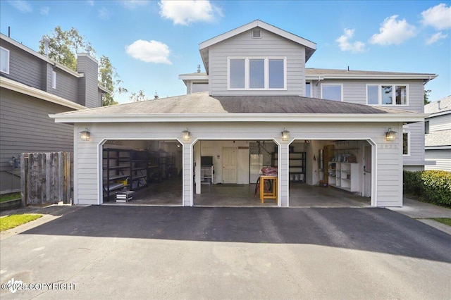 3833 Eastwind Dr, Anchorage, AK 99516 - view of front of house with asphalt driveway
