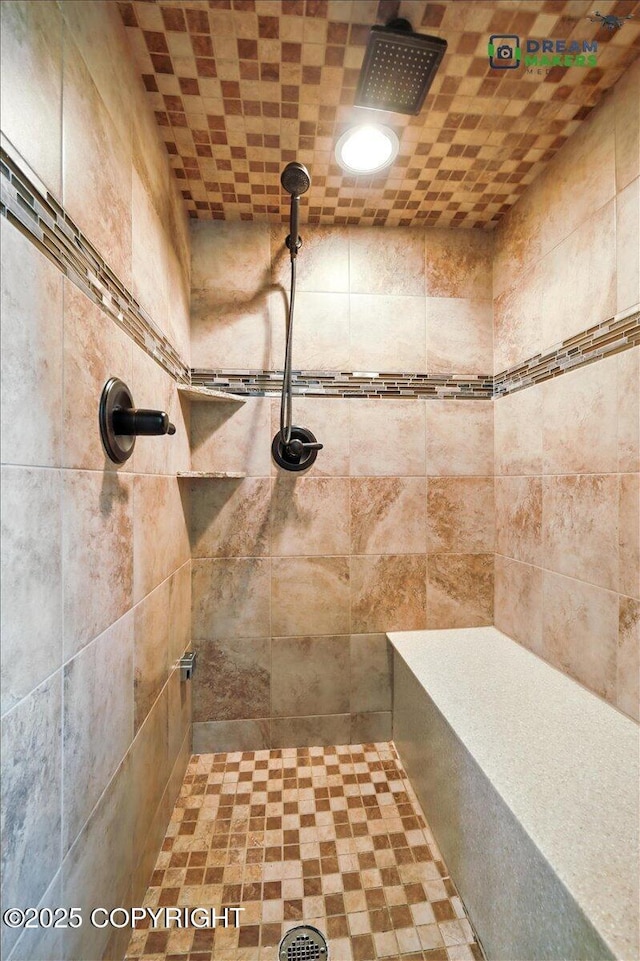 7782 W Arlie Rd, Wasilla, AK 99623 - bathroom featuring tiled shower