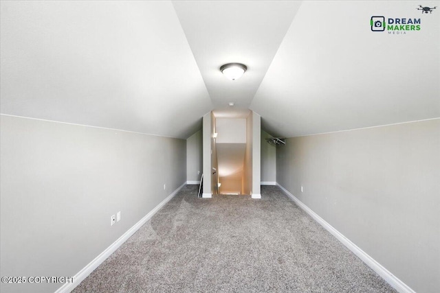 7782 W Arlie Rd, Wasilla, AK 99623 - bonus room featuring carpet and vaulted ceiling