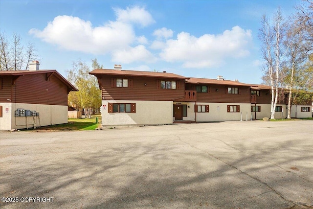 view of rear view of property