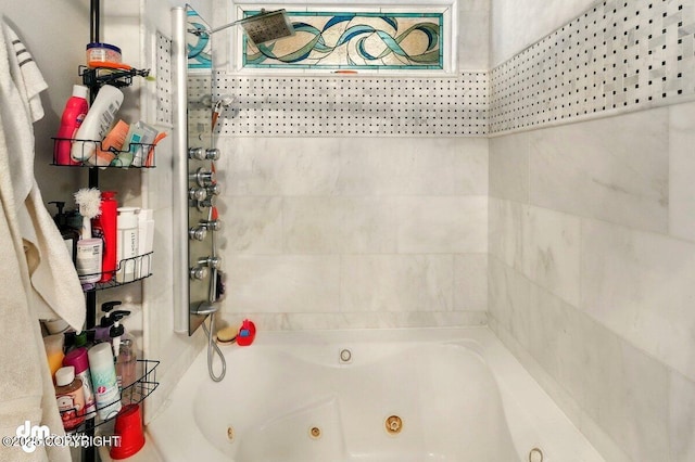 view of full bath