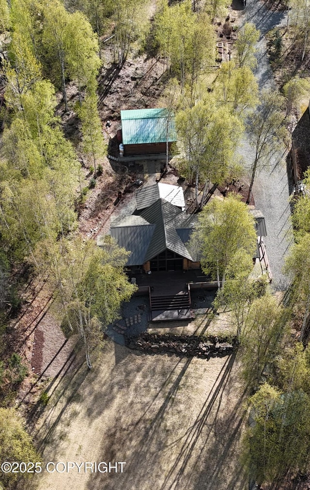 aerial view of property and surrounding area