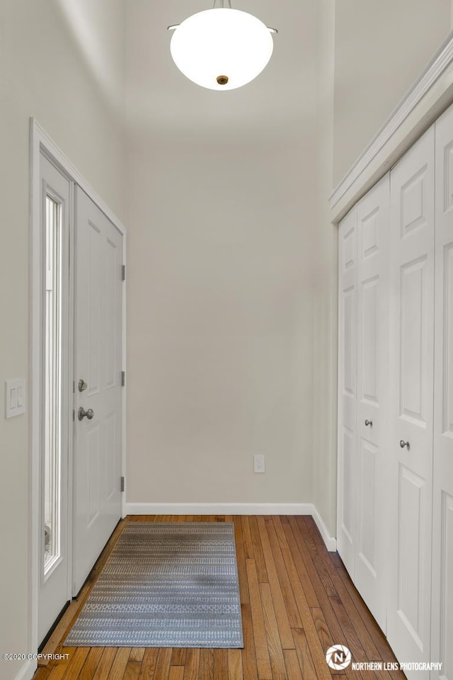 19426 Pribilof Loop, Eagle River, AK 99577 - foyer featuring wood finished floors and baseboards