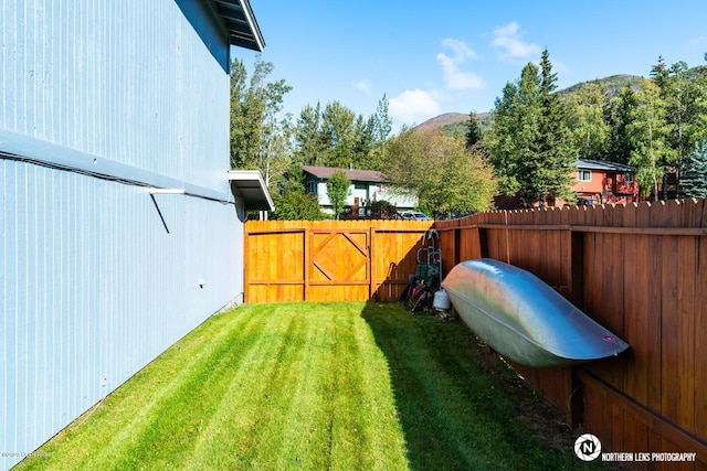 19426 Pribilof Loop, Eagle River, AK 99577 - view of yard featuring a mountain view