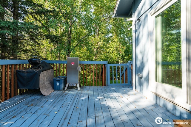 19426 Pribilof Loop, Eagle River, AK 99577 - view of wooden terrace