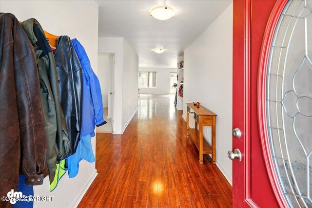 273 S Legacy Loop, Soldotna, AK 99669 - entrance foyer featuring wood finished floors and baseboards