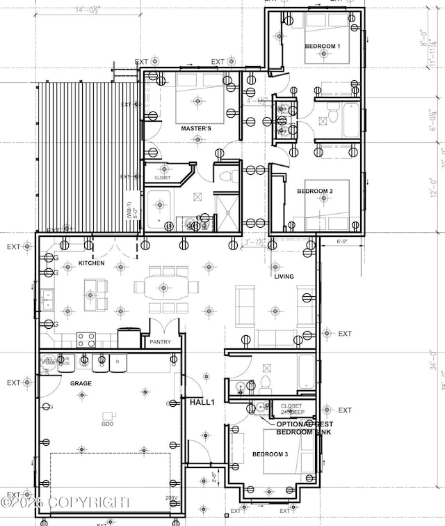2399 Waldron Dr, Anchorage, AK 99507 - room layout
