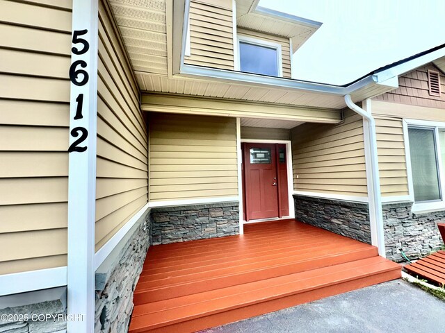 5612 Grand Teton Loop, Anchorage, AK 99502 - view of doorway to property
