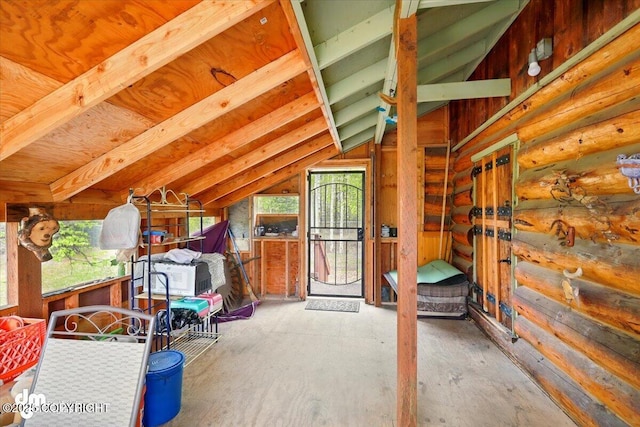 21475 Kings River Dr, Sutton, AK 99674 - attic featuring healthy amount of natural light