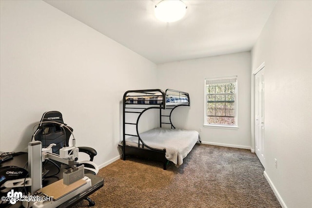 6744 Bogle Bluff Dr, Wasilla, AK 99623 - carpeted bedroom featuring baseboards