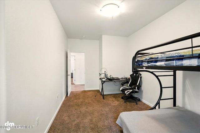 6744 Bogle Bluff Dr, Wasilla, AK 99623 - carpeted bedroom featuring baseboards