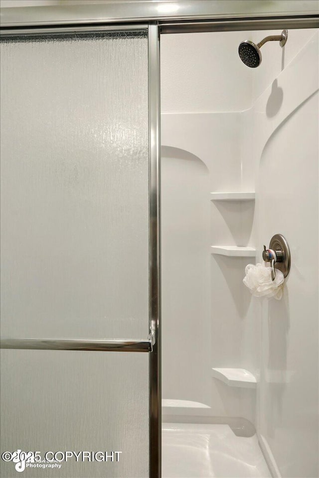 6744 Bogle Bluff Dr, Wasilla, AK 99623 - full bathroom with a shower stall