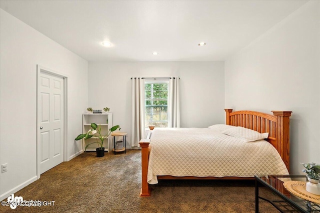 6744 Bogle Bluff Dr, Wasilla, AK 99623 - carpeted bedroom with recessed lighting and baseboards