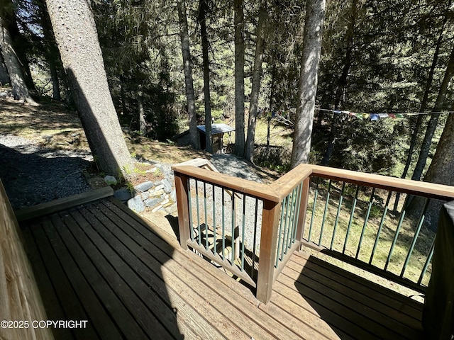 1581 Jade Dr, Homer, AK 99603 - view of wooden terrace