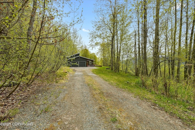 26266 Vallihi Cir, Eagle River, AK 99577 - view of dirt / gravel road