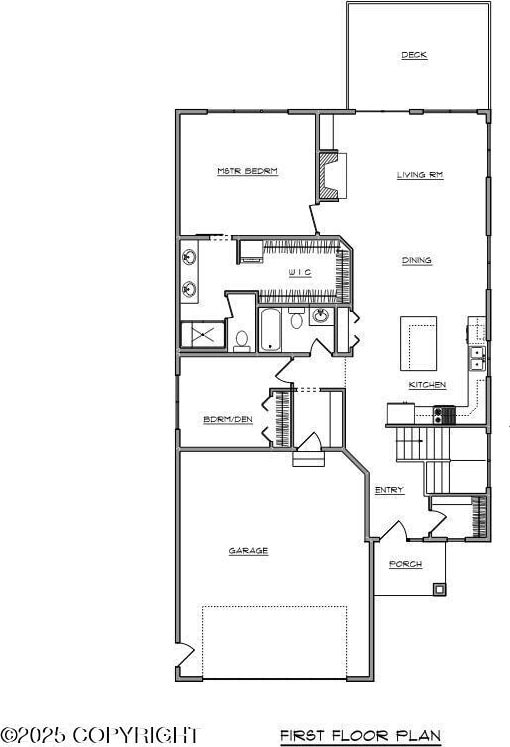 8856 Chalk Hill Loop, Anchorage, AK 99502 - home floor plan
