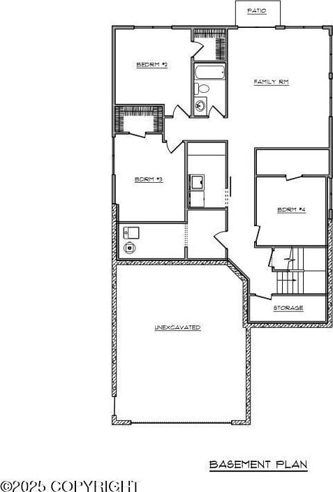 8856 Chalk Hill Loop, Anchorage, AK 99502 - property floor plan